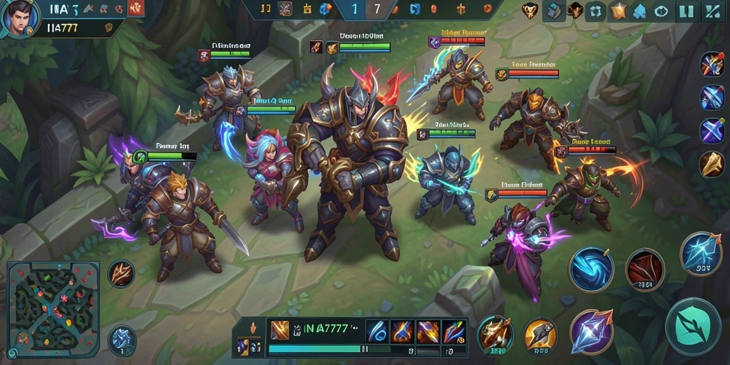Gameplay seru INA777 dengan aksi pertarungan tim yang dinamis.