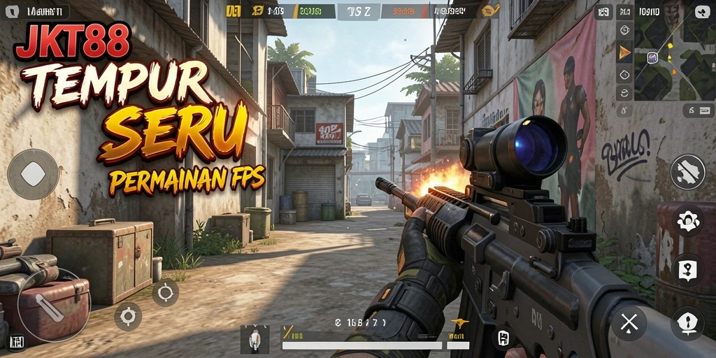 Tampilan menegangkan dari gameplay JKT88 yang penuh aksi.