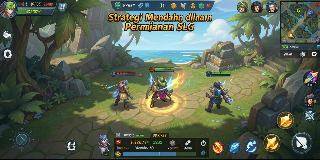 Screenshot gameplay <strong>PPRRYY</strong> menampilkan pertempuran epik dan strategi.