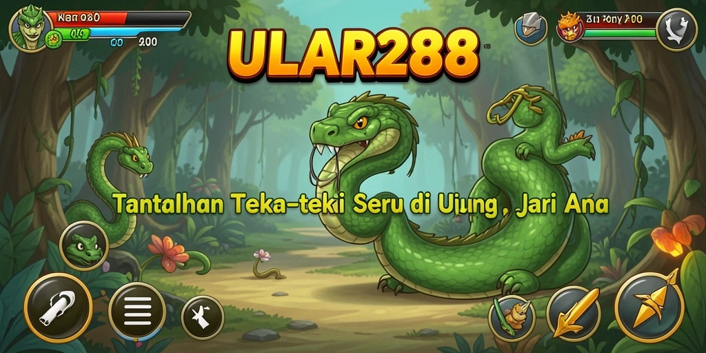 Tampilan gameplay ULAR288 yang seru dan penuh tantangan bagi pecinta Puzzle.