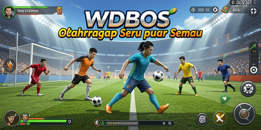 Tangkapan layar WDBOS menampilkan aksi seru dalam olahraga.