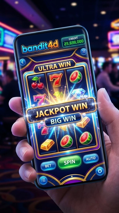 Screenshot aplikasi bandit4d menunjukkan antarmuka yang ramah pengguna.